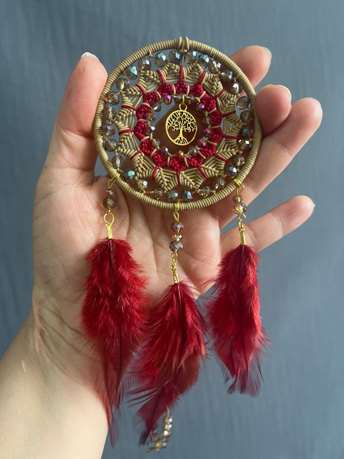 آویز ماشین - خرید دریم کچر لوکس و دست‌ساخته | Dreamcatcher Golmaryam